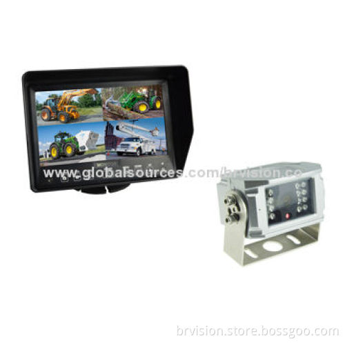 Waterproof Monitor Camera System with 7-inch LCD Monitor, Waterproof, 700TVL Camera